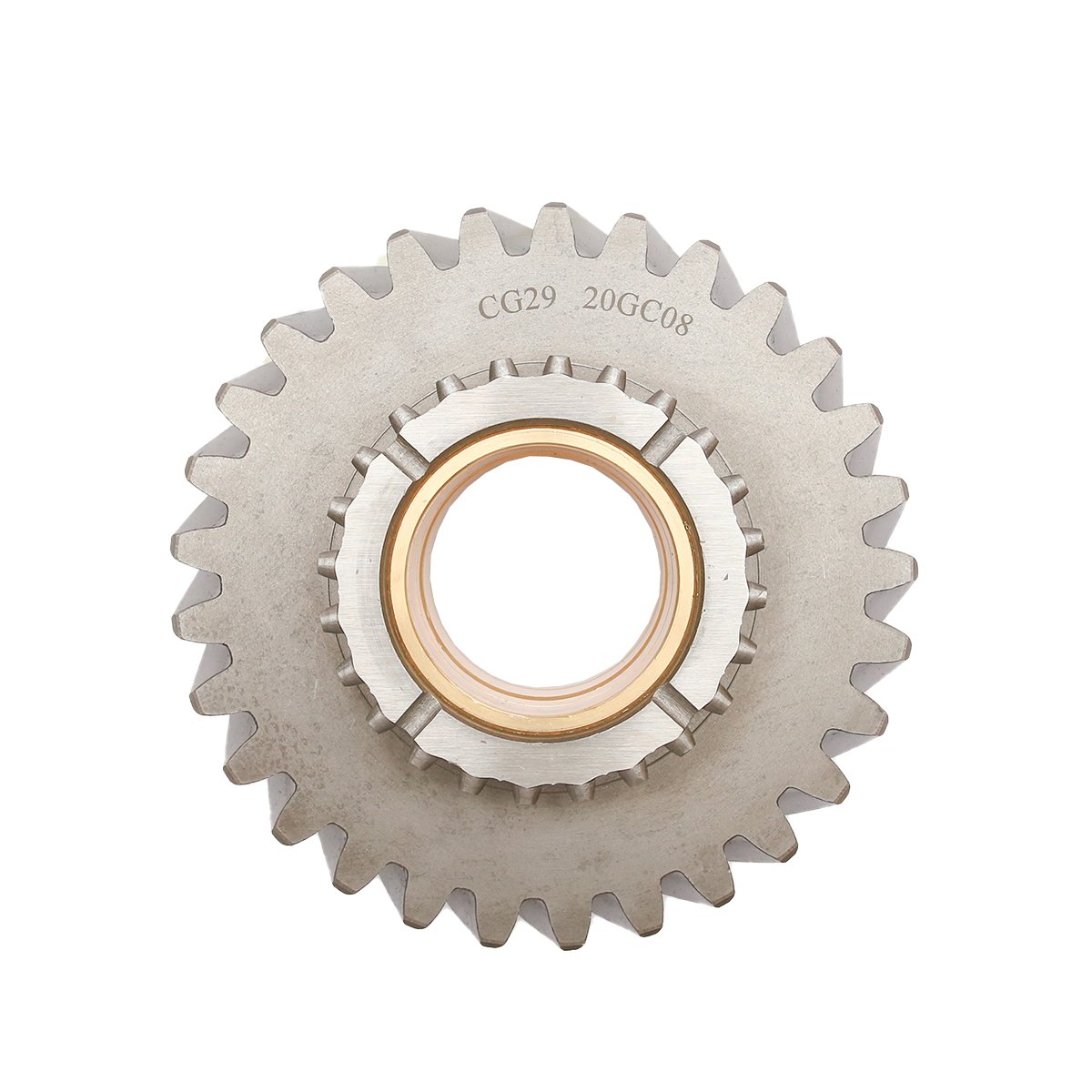 Pinion ax intermediar Z=29 cu bucsa bronz pentru reductor ax secundar (ax 2) Tractor Forestier
